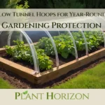 Low Tunnel Hoops for Year-Round Gardening Protection