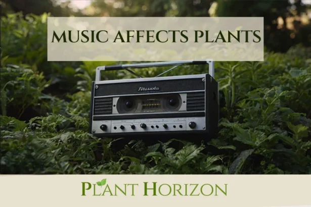 music affects plants